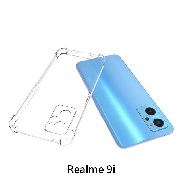 四角空壓殼 Realme 9i / 9 Pro / 9 Pro+(斷貨)  防摔殼 │手機殼│透明軟殼-細節圖3