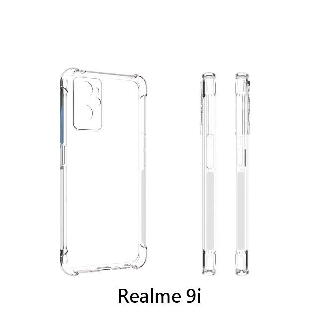 四角空壓殼 Realme 9i / 9 Pro / 9 Pro+(斷貨)  防摔殼 │手機殼│透明軟殼-細節圖4