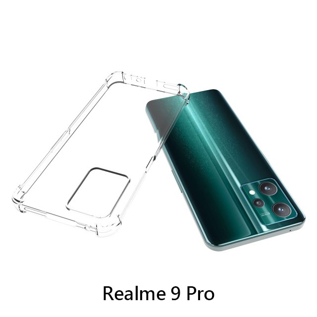 四角空壓殼 Realme 9i / 9 Pro / 9 Pro+  防摔殼 │手機殼│透明軟殼-細節圖5