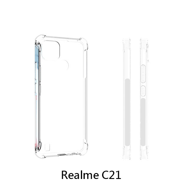 四角空壓殼 Realme C21 / Realme C11/Realme C33 手機殼-細節圖4