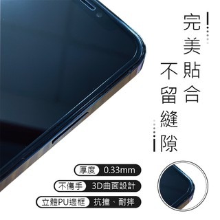 PU防碎邊滿版鋼化玻璃貼APPLE IPhone 11/ i 11 Pro / i 11 Pro Max 滿版玻璃貼-細節圖2