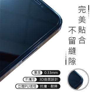 PU防碎邊滿版鋼化玻璃貼APPLE iPhone 12 mini / i12/12 Pro/ i12 Pro Max-細節圖2