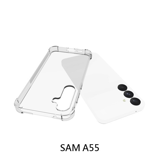 四角空壓殼 SAM三星 A35/ SAM A55  手機殼│防摔殼│透明軟殼-細節圖5