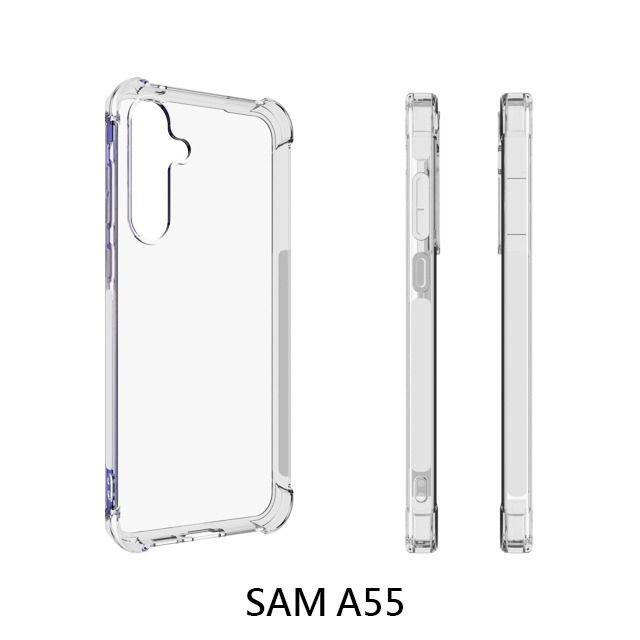 四角空壓殼 SAM三星 A35/ SAM A55  手機殼│防摔殼│透明軟殼-細節圖6