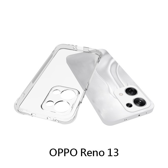 四角空壓殼 OPPO Reno 13/ Reno 13 Pro/ Reno 13 F 手機殼  防摔殼 透明軟殼-細節圖3