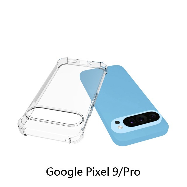 四角空壓殼 Google Pixel 9/9 Pro /Pixel 9 Pro XL 防摔殼 │手機殼│透明軟殼-細節圖3