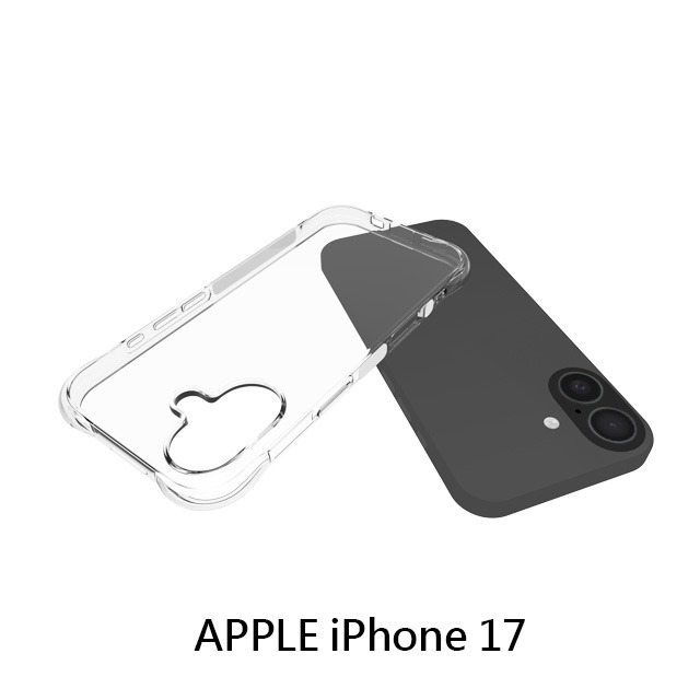 四角空壓殼 APPLE  IPhone17/air/pro/pro max手機殼│防摔殼│透明軟殼 -ip17系列-細節圖4
