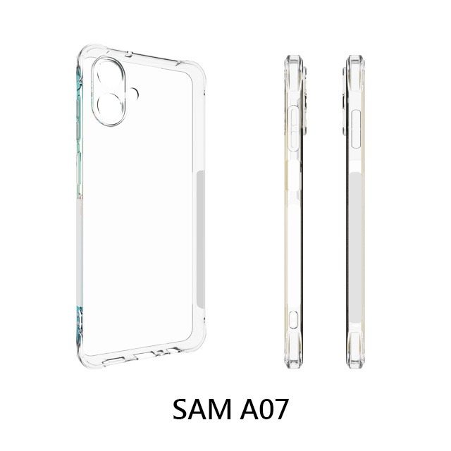 四角空壓殼 SAM三星 A07 / SAM A37 / SAM A57 手機殼│防摔殼│透明軟殼-細節圖4
