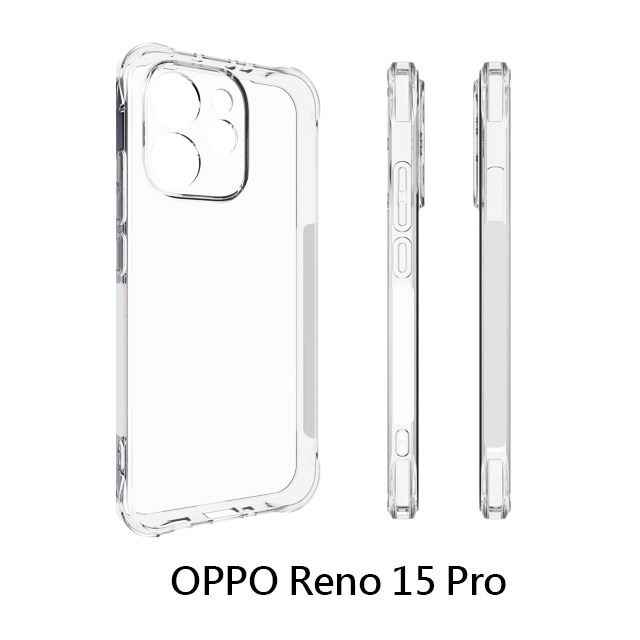 四角空壓殼 OPPO Reno 15/ 15 Pro/ 15 Pro Max/ 15 F 手機殼  防摔殼 透明軟殼-細節圖6