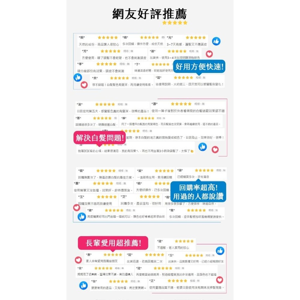 【Pure Home】髮速黑 植萃護髮素Plus  90ML｜白髮救星｜非染髮劑  純天然 (多入組)-細節圖6