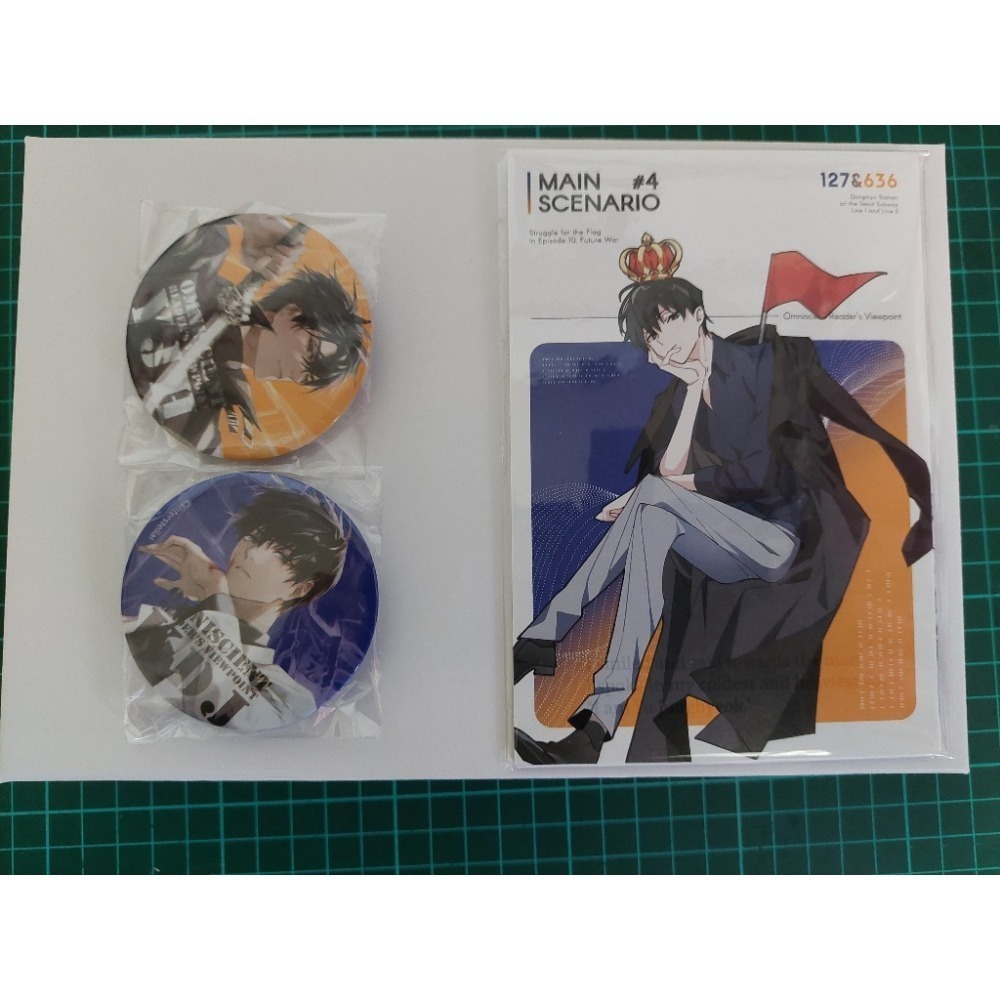 保留中 全知讀者視角1+2特裝 小說 含劉衆赫生日名信片 無預購特典 二手 含書套-細節圖5