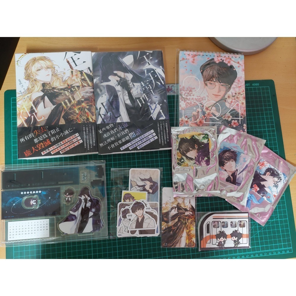 全知讀者視角特裝版 9+10 含書套 深空官網預購特典 金獨子生日明信片 二手 含書套-細節圖2