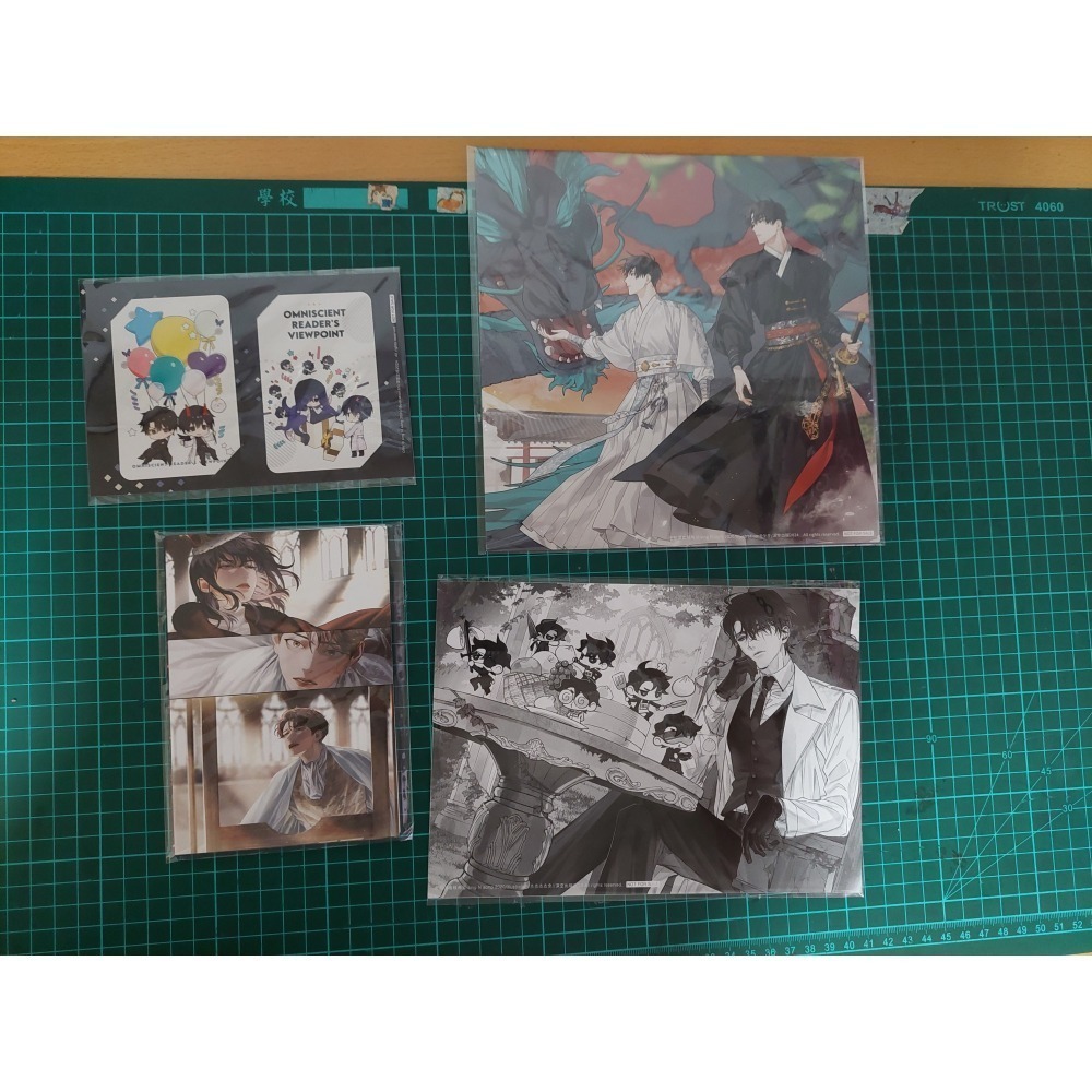 全知讀者視角特裝版 9+10 含書套 深空官網預購特典 金獨子生日明信片 二手 含書套-細節圖3
