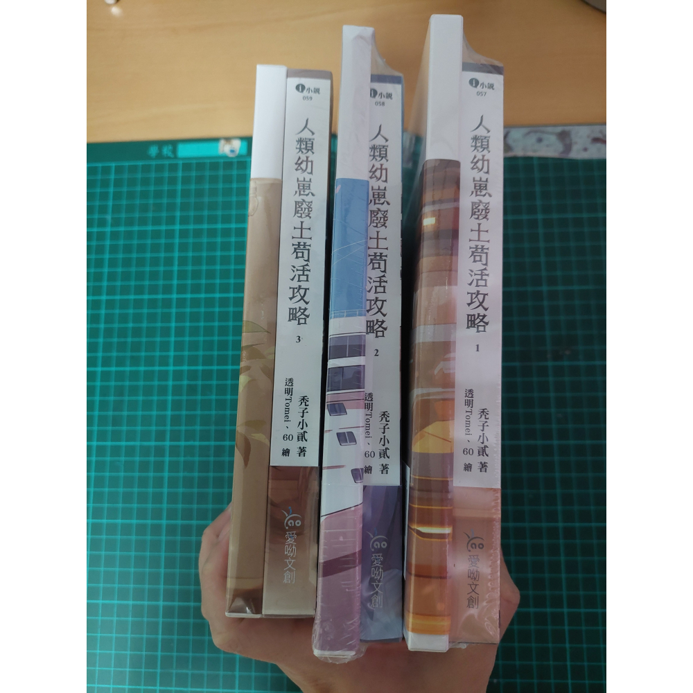 人類幼崽廢土苟活攻略 1~3 特裝 全新 不拆售-細節圖2