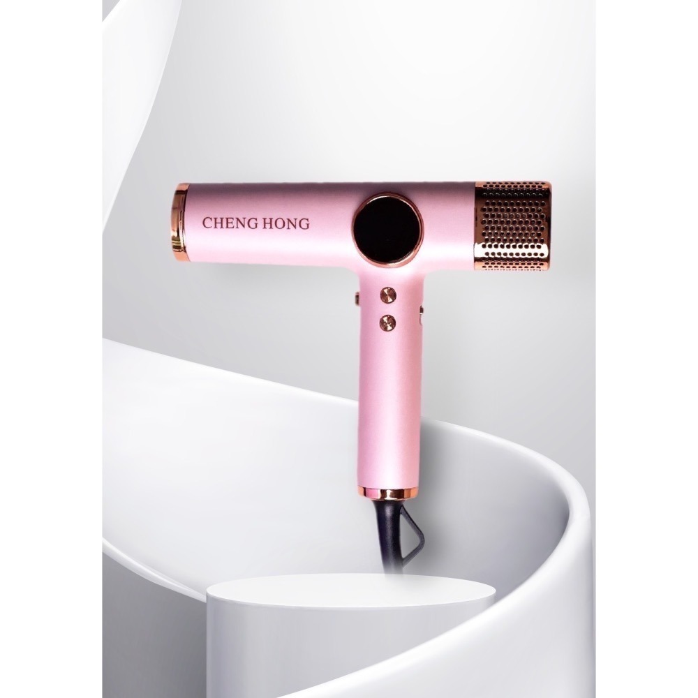 HADAR正品｜丞宏 CHENG HONG 負離子輕量Ｔ字吹風機 無碳刷吹風機 造型吹風機-細節圖6