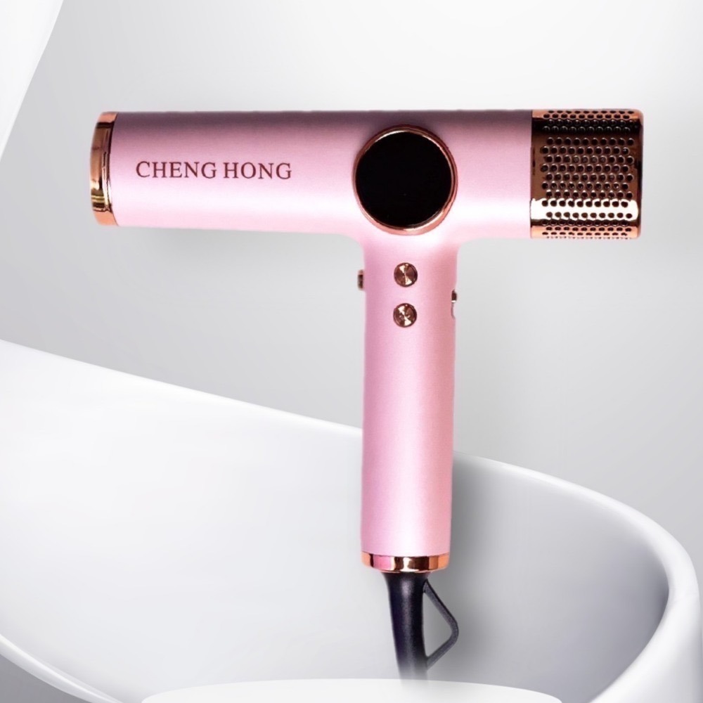 HADAR正品｜丞宏 CHENG HONG 負離子輕量Ｔ字吹風機 無碳刷吹風機 造型吹風機-規格圖7