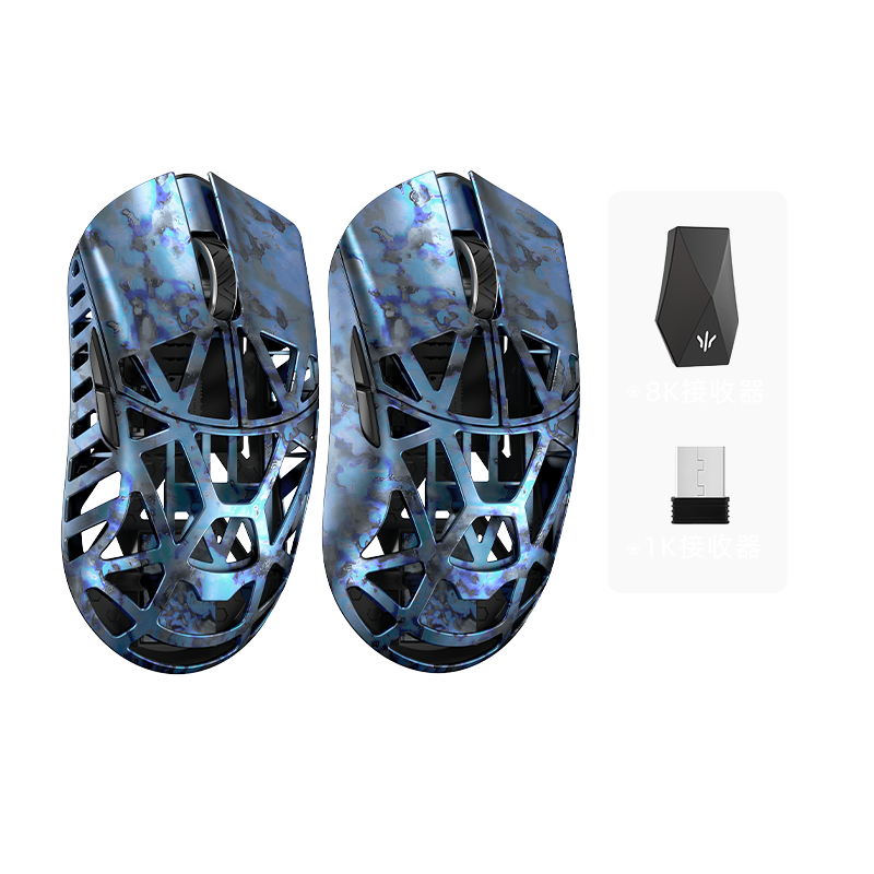 萬靈．花獸 Beast X 8k Max 鋁鎂合金滑鼠 Pantone-規格圖8