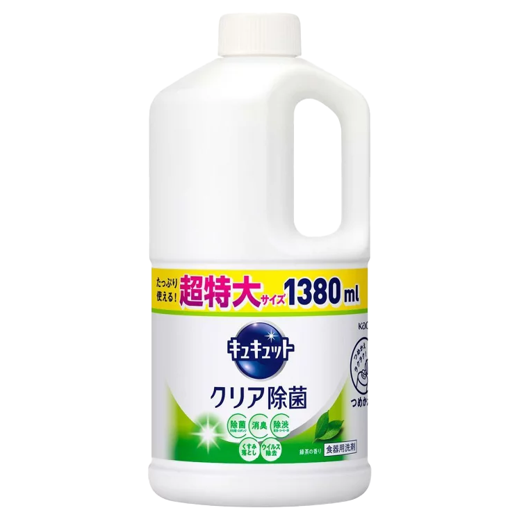 KAO花王 超大容量洗碗精 1380~4500ml 高效去油抗菌洗碗精 特大家庭號經濟實惠 超去油 日本原裝 現貨-規格圖7