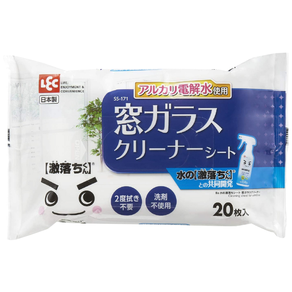 日本 LEC 激落君 居家清潔用擦拭巾系列 拋棄式抹布 客廳 地板 廁所 廚房 餐桌 微波爐 電器 玻璃窗 半碳酸鈉-規格圖6