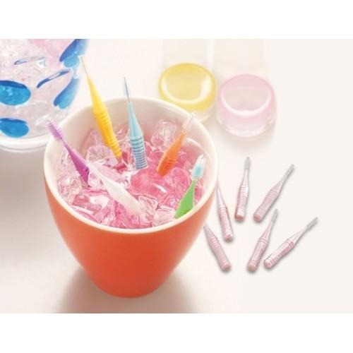 日本 DENTALPRO 牙間刷 牙縫刷 齒間刷 I&L字型 多種尺寸 附外殼套方便攜帶 牙齒清潔-細節圖3