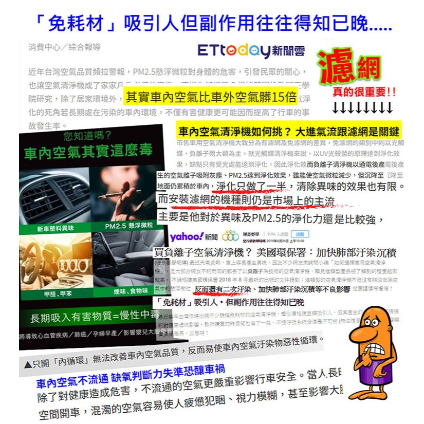 iSee U-Clean 空氣清淨機專用濾網 1入 HEPA+活性碳二合一 除異味、PM2.5、除甲醛-細節圖2