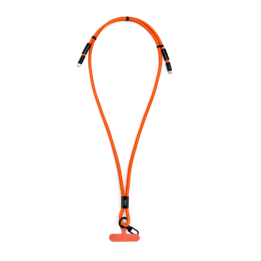 iSee PD快充掛繩 USB-C TO C 2in1 60W 1.5M 強韌夾片 支援資料傳輸 (IC-CC236)-規格圖11