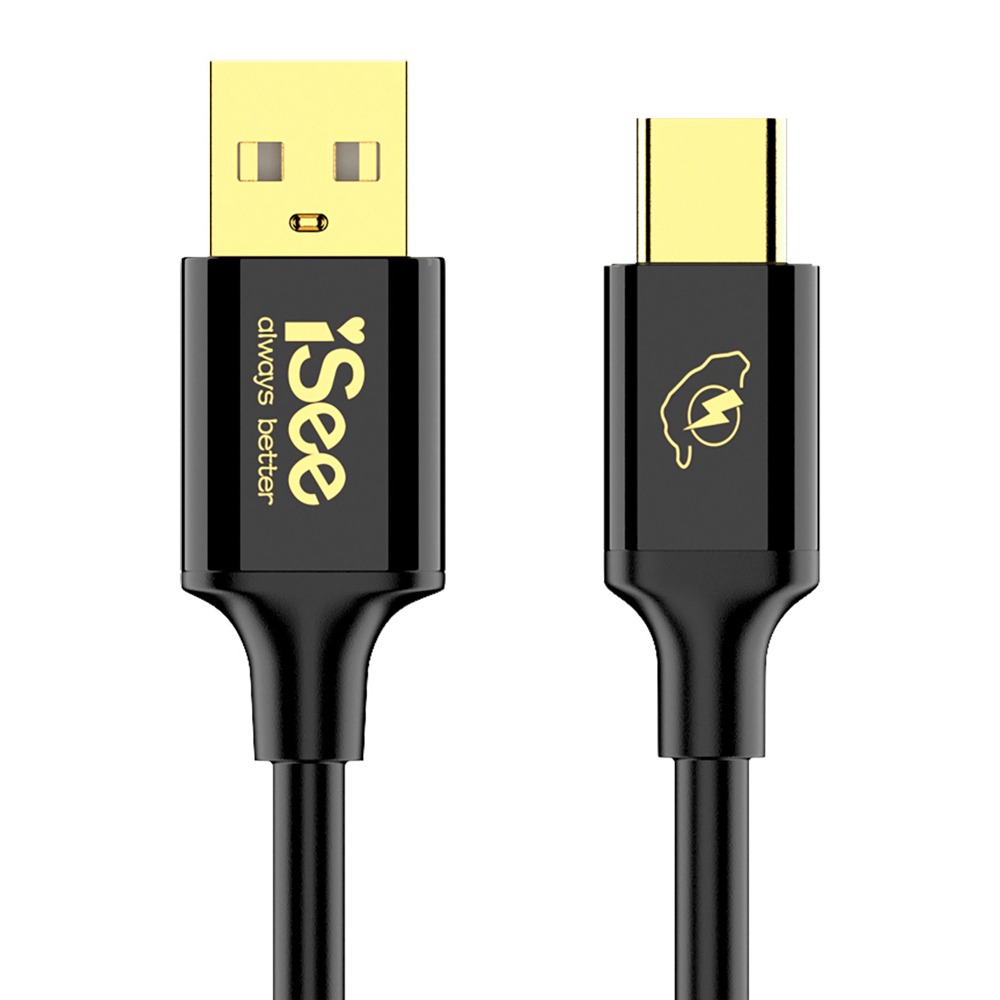 iSee 快充線 Type-C 2.5米 45W PD充電傳輸線 (IC-CC758) 3A/45W強電流 高品質線材-細節圖2