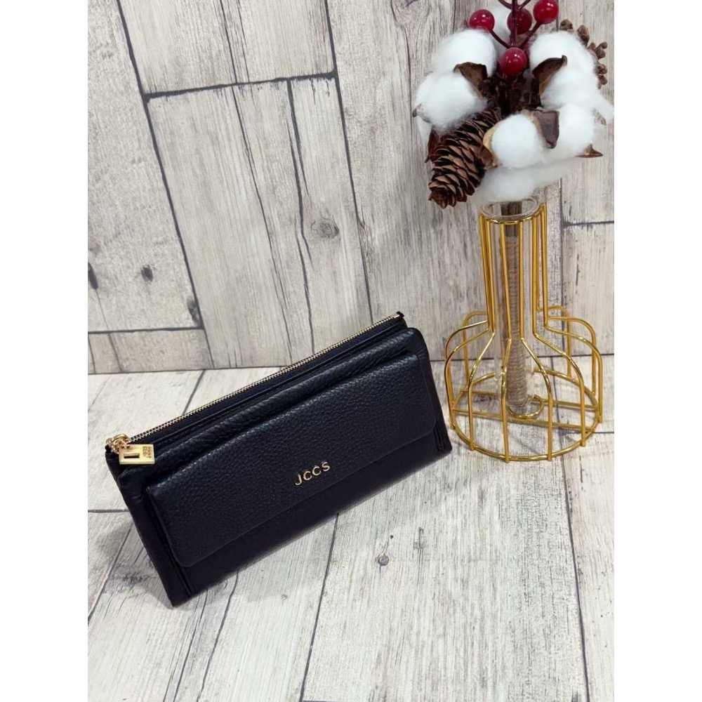#3350超熱賣JCCS進口頭層自然摔紋牛皮多卡長夾#現貨（共3色，灰五月初會到）-細節圖8