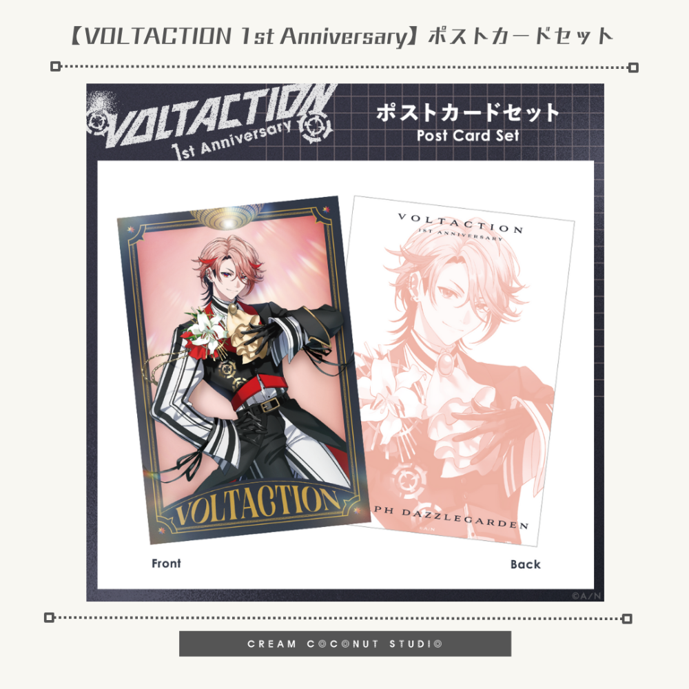 9月預購｜VOLTACTION 1st Anniversary 明信片組-細節圖5