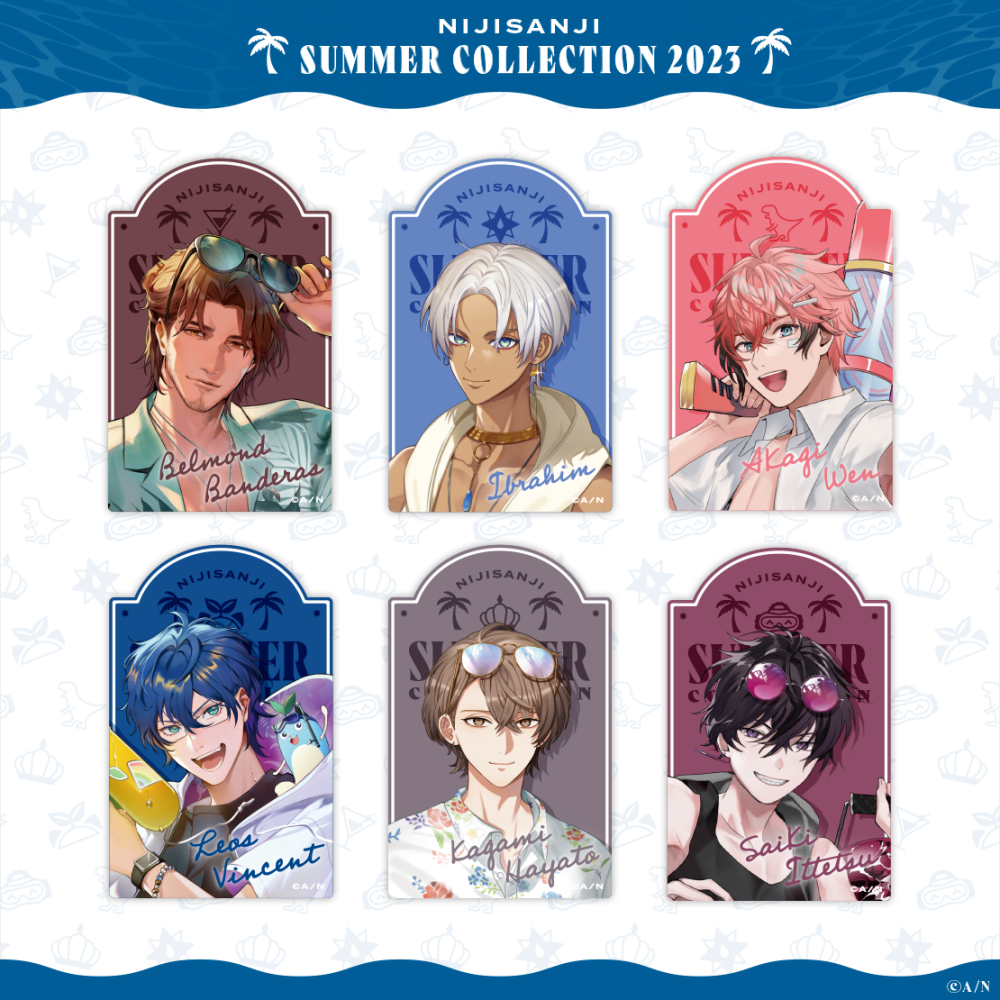 8月預購｜にじさんじ SUMMER COLLECTION2023 - 收納盒 (內含汽水糖+隨機貼紙一款)-細節圖3