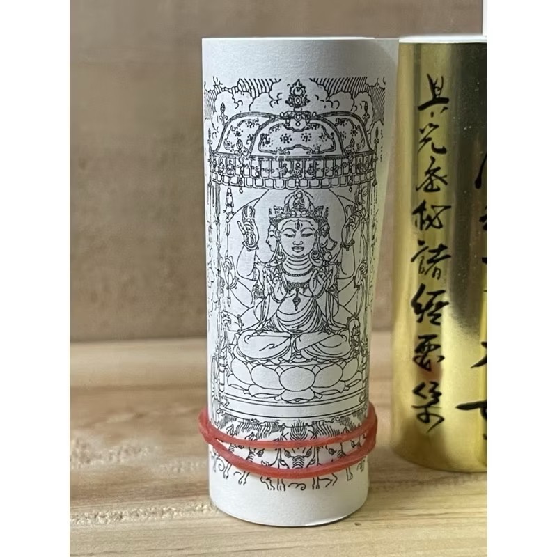 摩利支天具光佛母（斗母元君）7公分-細節圖3