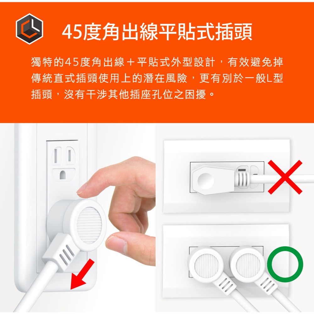 CHANGLU 台灣製造 快易充 USB 20W 智慧充電延長線 1.8M(6尺)-細節圖2