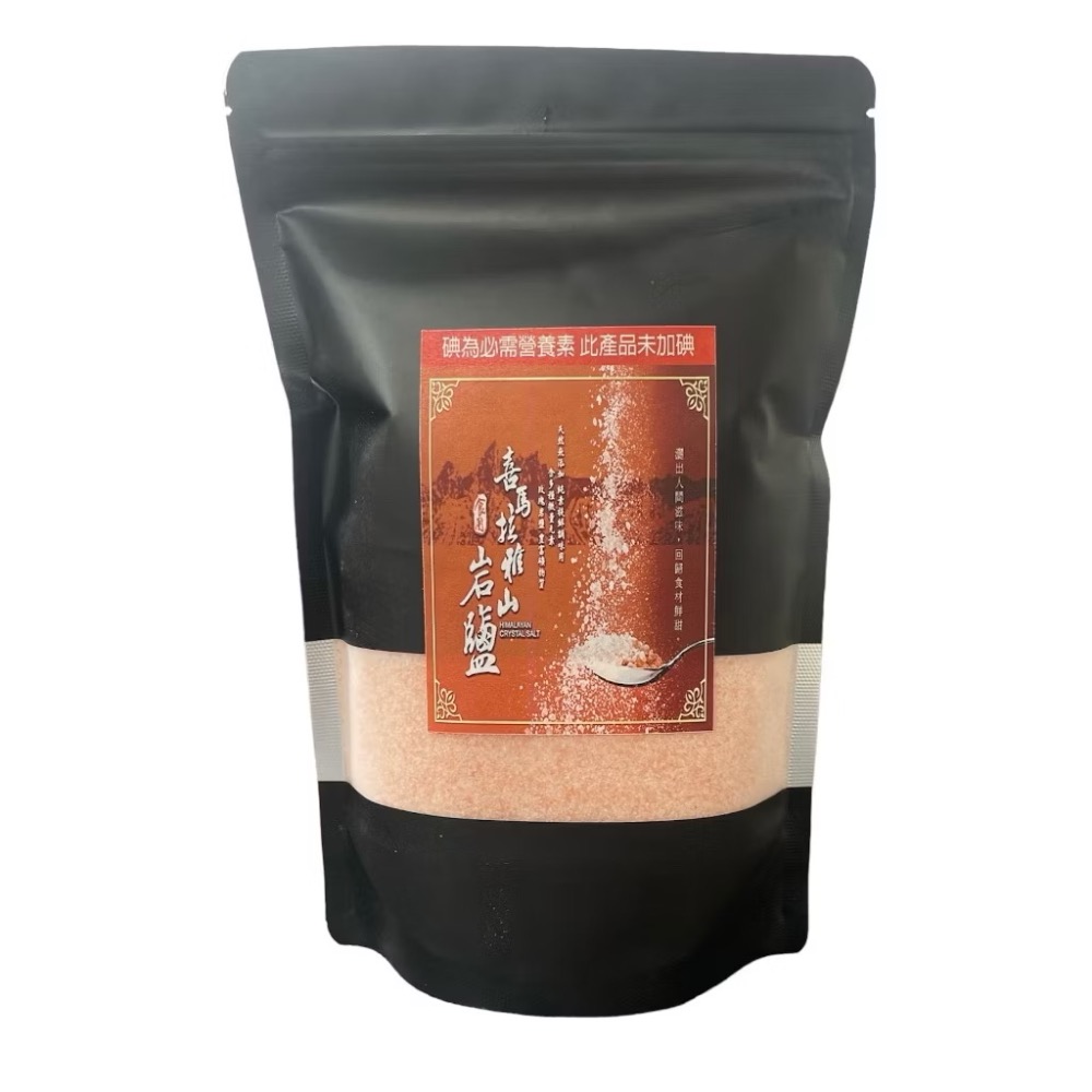 輝輝居家｜食用玫瑰鹽1公斤包裝｜清真認證食品-規格圖1