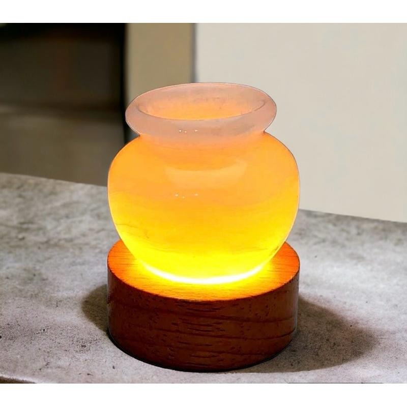 輝輝居家｜阿富汗玉幸運能量聚寶盆｜療癒小物 文鎮 迷你 可愛 贈禮 DIY 造景 微景觀 辦公室 桌上 招財 盆栽-細節圖4