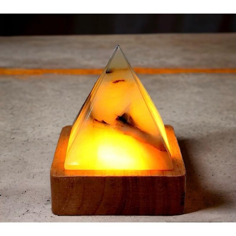 輝輝居家｜阿富汗玉-幸運能量金字塔｜療癒小物 辦公室 桌上 迷你 文鎮 擋煞 風水 擺件 燈飾-細節圖4