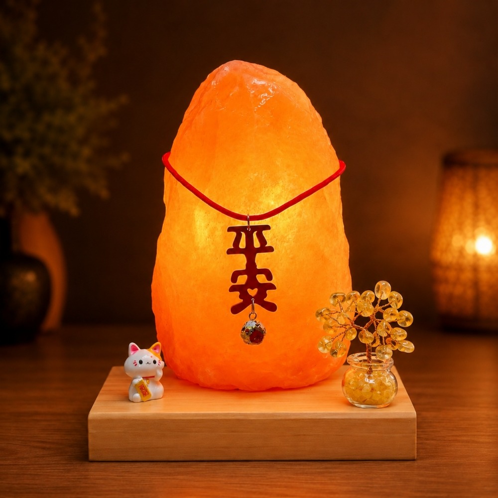 輝輝居家｜超人氣風水鹽燈｜鹽燈隨機出貨 平安聚福款 開運擺件 平安符 居家風水小物 招財貓-規格圖6