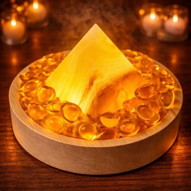 LED座金字塔+琉璃元寶