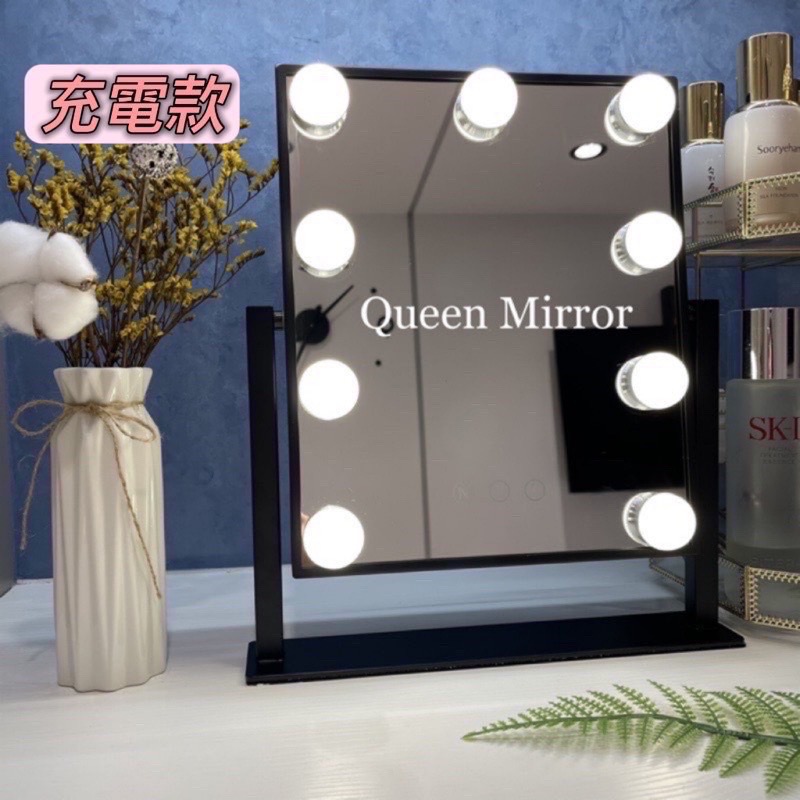 《免運台灣現貨秒出》網紅必備！絕美三色可調光鏡子「9燈款」～化妝鏡/梳妝鏡/美妝鏡/補光鏡/立鏡-細節圖8