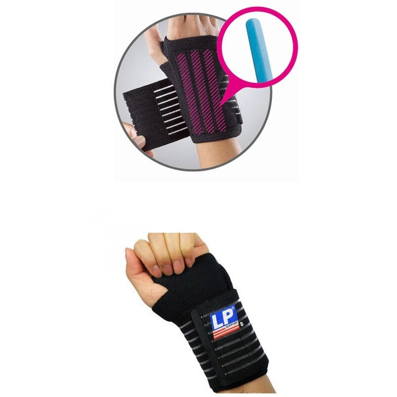 ＂爾東體育＂ LP SUPPORT 552 手背支撐型腕部護套 護腕 纏繞式 固定式護腕 支撐型護腕 調整型護腕-細節圖2
