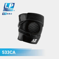 ＂爾東體育＂ LP SUPPORT 533CA 高透氣可調式雙重加壓護膝 可調式護膝 運動護膝