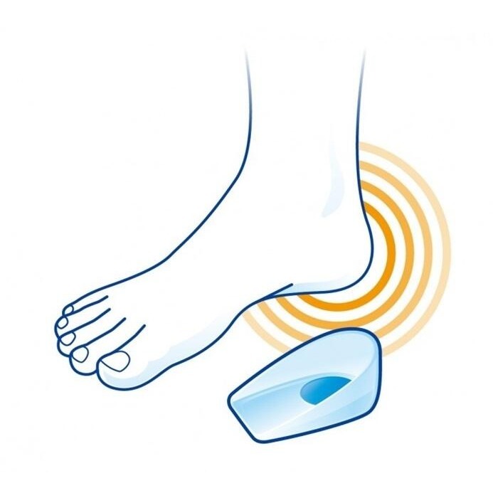 ＂爾東體育＂ LP SUPPORT 330 足跟緩衝杯墊 運動鞋墊 鞋墊 休閒鞋墊 足跟鞋墊 矽膠鞋墊-細節圖2