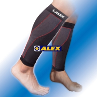 ＂爾東體育＂ ALEX T-72 壓縮小腿套 輕薄型腿套 運動腿套 小腿護套 運動小腿套 台製 護膝 護腕 護肘 護踝