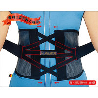 ＂爾東體育＂ ALEX T-75 三叉式省力護腰 透氣護腰 輕量護腰 工作護腰 台製 護膝 護腕 護肘 護踝 護腰