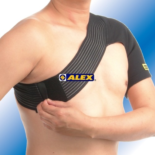 ＂爾東體育＂ ALEX H-86 竹炭人性化護肩 運動護肩 台灣製 護膝 護腕 護肘 護踝 護腰 護腿-細節圖3