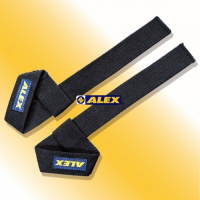 ＂爾東體育＂ ALEX A-32 握力帶 (對) 重訓 拉力帶 硬舉 挺舉 引體向上 健身房 訓練帶 防磨擦 耐用