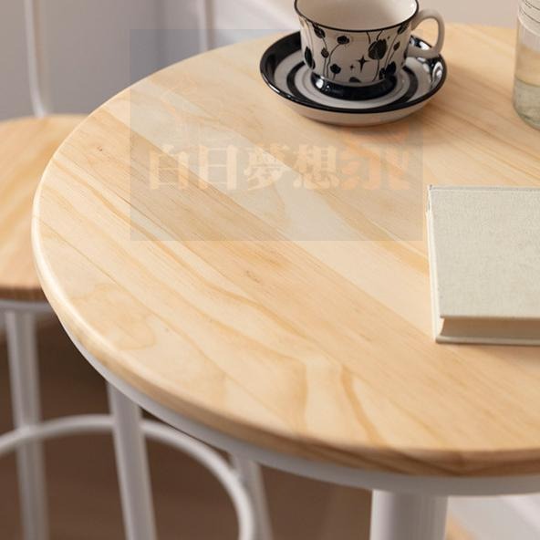 原木桌 高腳桌 吧台桌 小圓桌 咖啡廳高腳桌 酒吧桌椅組合 吧桌鐵桌 餐酒館桌椅飯店餐桌 白日夢想家具店 混搭拼接餐桌-細節圖4