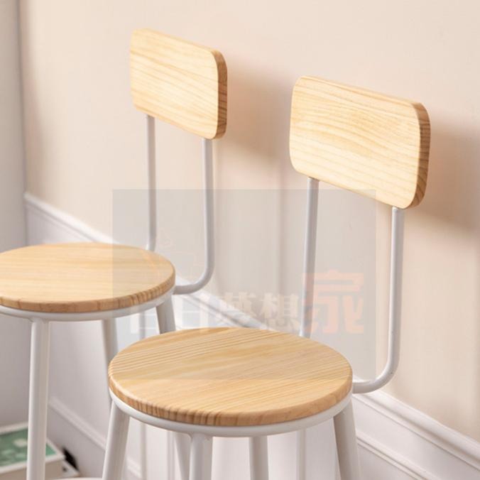 原木桌 高腳桌 吧台桌 小圓桌 咖啡廳高腳桌 酒吧桌椅組合 吧桌鐵桌 餐酒館桌椅飯店餐桌 白日夢想家具店 混搭拼接餐桌-細節圖7