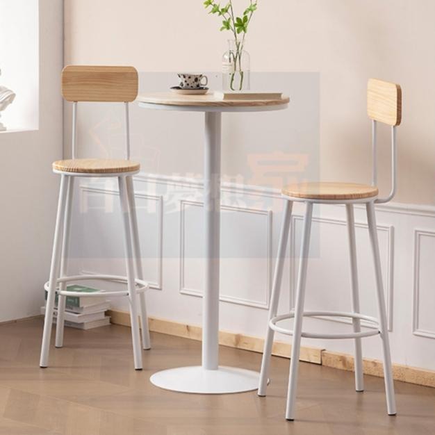 原木桌 高腳桌 吧台桌 小圓桌 咖啡廳高腳桌 酒吧桌椅組合 吧桌鐵桌 餐酒館桌椅飯店餐桌 白日夢想家具店 混搭拼接餐桌-細節圖9