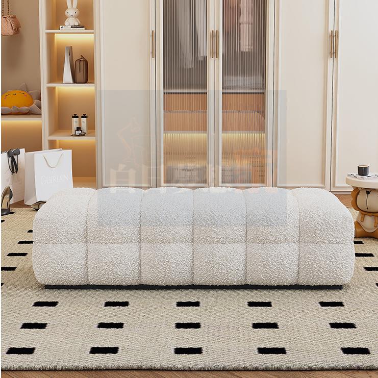 網紅同款沙發椅 模塊沙發 長凳長椅 入戶換鞋凳換鞋椅 門口家用 輕奢高級感 奶油風長條沙發 床榻床尾凳-細節圖2