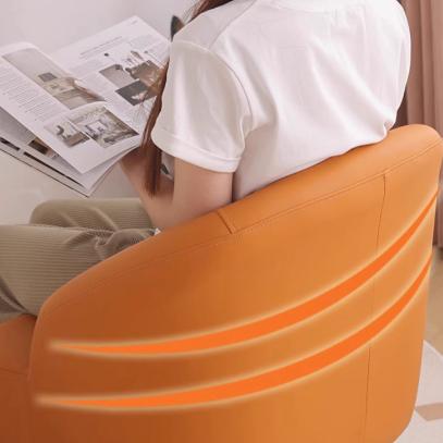 小戶型沙發 單人沙發 客廳臥室休閒耐抓沙發 懶人椅 會客椅 接待區 家用接待區沙發椅 舒適皮沙發 白日夢想家具店-細節圖8